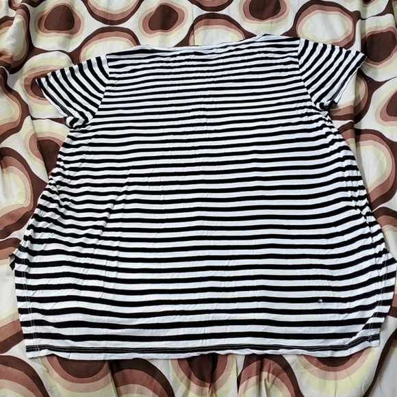 🫱🏿‍🫲🏾 Women stripe spense knit maternity shirt size xl - Picture 7 of 8